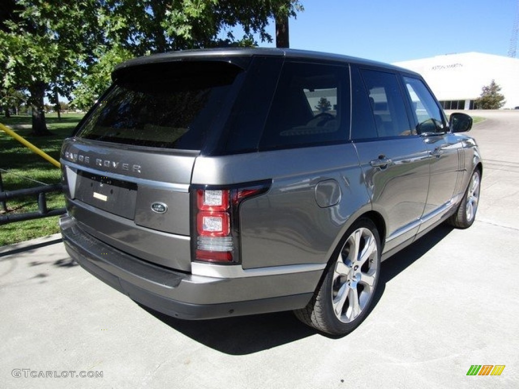 2017 Range Rover Supercharged - Silicon Silver Metallic / Ebony/Ivory photo #7