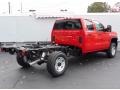 2018 Cardinal Red GMC Sierra 2500HD Double Cab 4x4 Chassis  photo #2