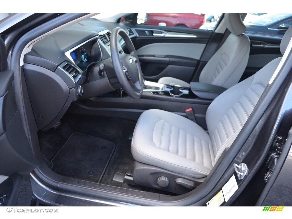 2015 Fusion S - Magnetic Metallic / Earth Gray photo #9