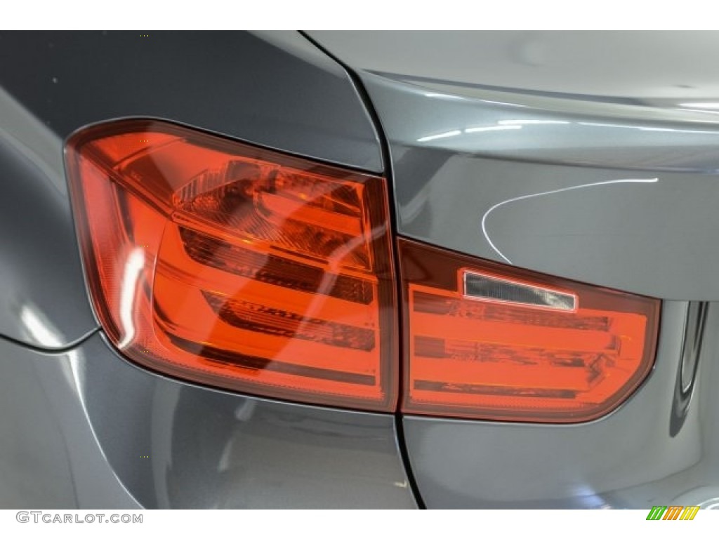 2014 3 Series 320i Sedan - Mineral Grey Metallic / Black photo #18