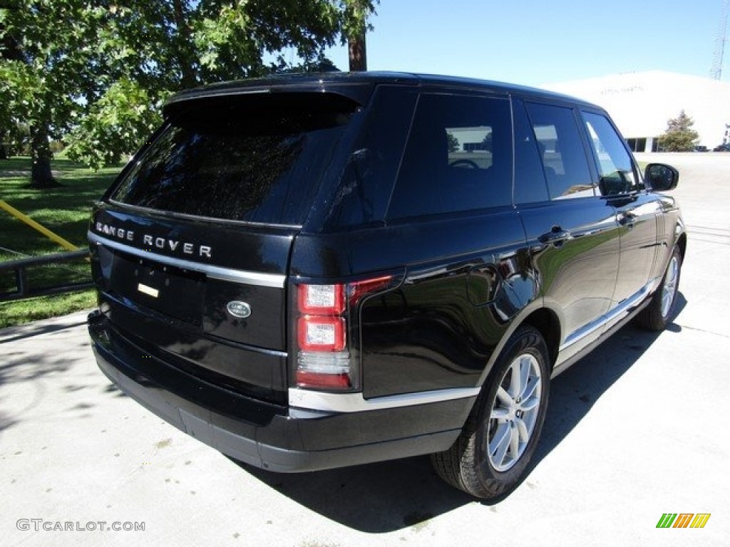 2017 Range Rover  - Santorini Black Metallic / Ebony/Ebony photo #7