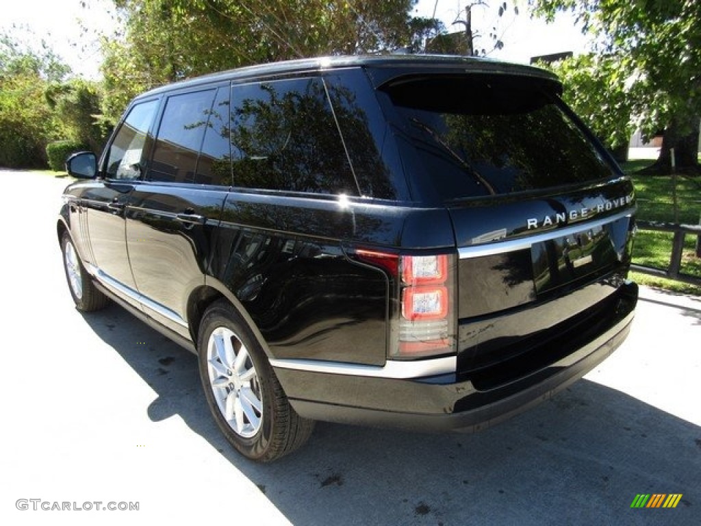 2017 Range Rover  - Santorini Black Metallic / Ebony/Ebony photo #12