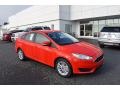 Race Red 2017 Ford Focus SE Sedan