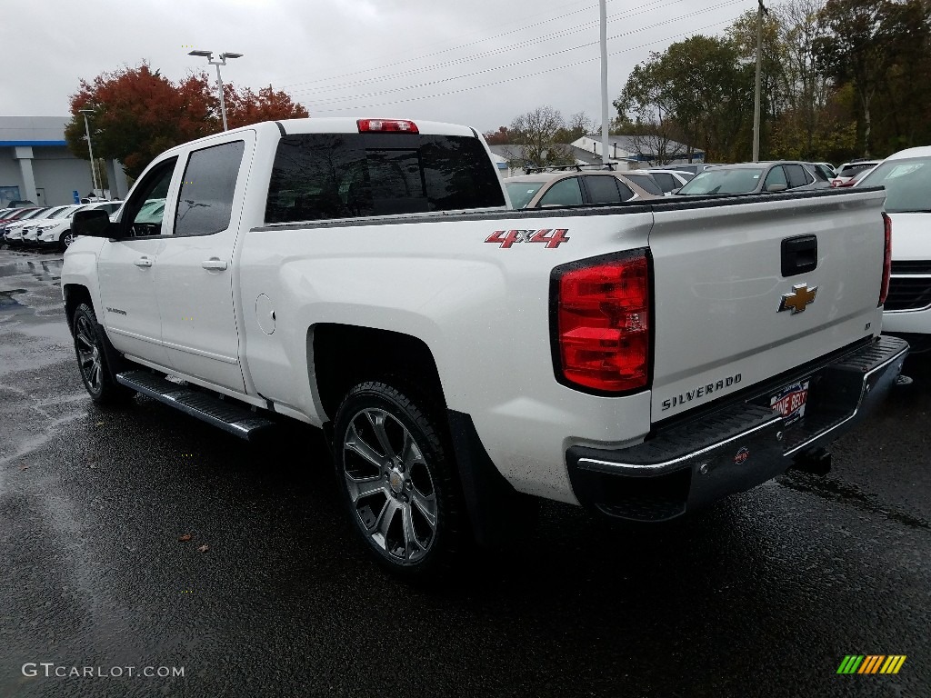 2018 Silverado 1500 LT Crew Cab 4x4 - Iridescent Pearl Tricoat / Dark Ash/Jet Black photo #4