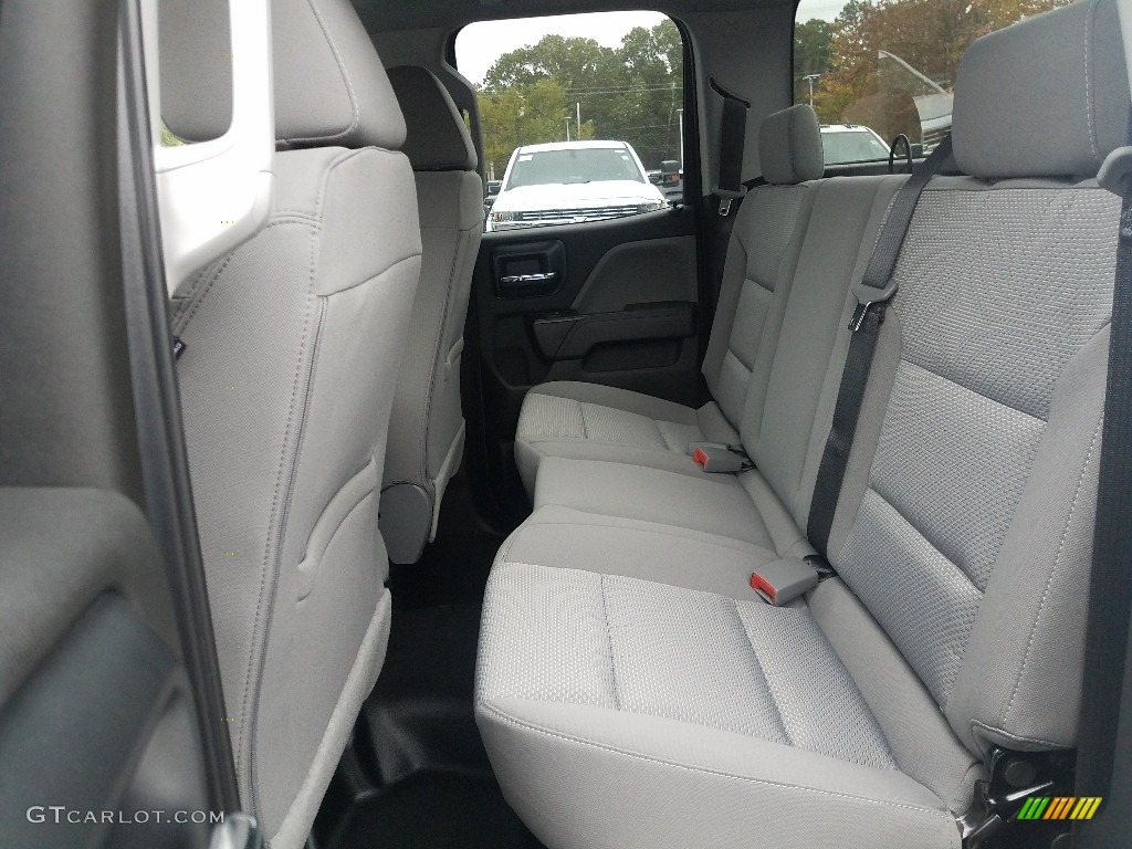 2018 Silverado 1500 LS Double Cab 4x4 - Summit White / Dark Ash/Jet Black photo #6