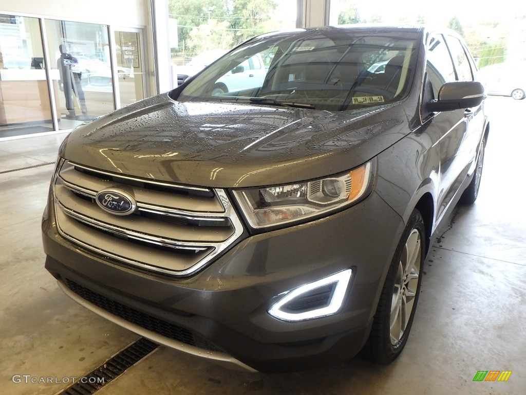 Magnetic 2018 Ford Edge Titanium AWD Exterior Photo #123479038