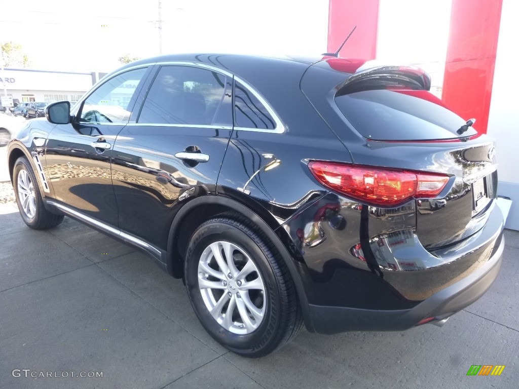 2017 QX70 AWD - Black Obsidian / Graphite photo #5