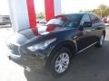 2017 Black Obsidian Infiniti QX70 AWD  photo #6