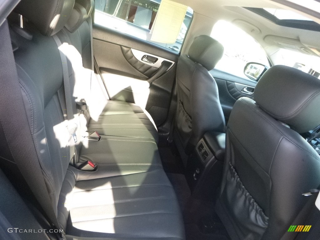 2017 QX70 AWD - Black Obsidian / Graphite photo #11