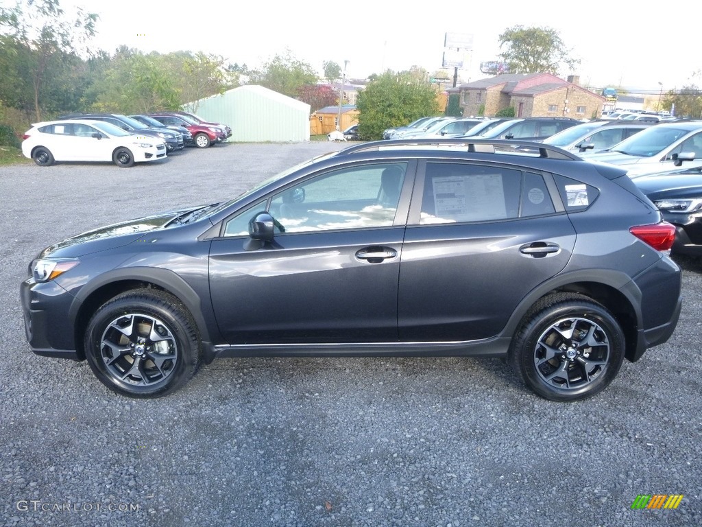 Dark Gray Metallic 2018 Subaru Crosstrek 2.0i Premium Exterior Photo #123481075