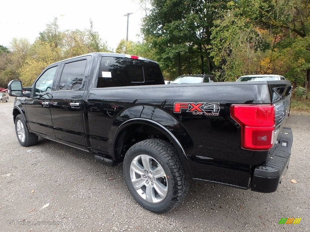 2018 F150 Platinum SuperCrew 4x4 - Shadow Black / Black photo #4