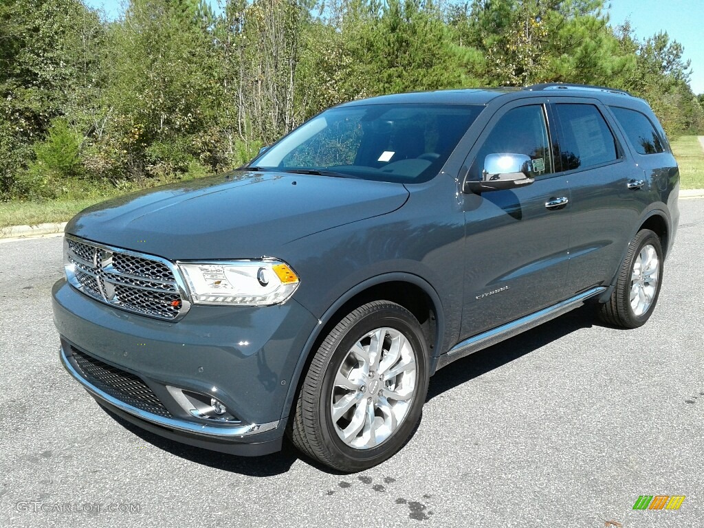 Bruiser Gray 2018 Dodge Durango Citadel AWD Exterior Photo #123481456