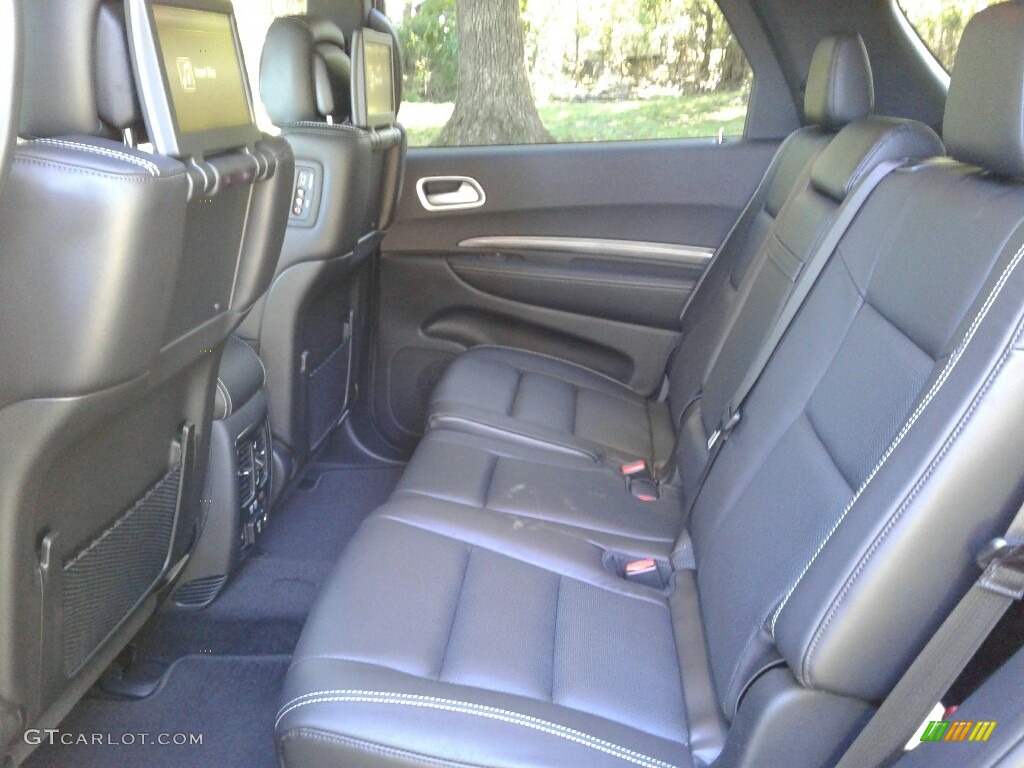 Black Interior 2018 Dodge Durango Citadel AWD Photo #123481717