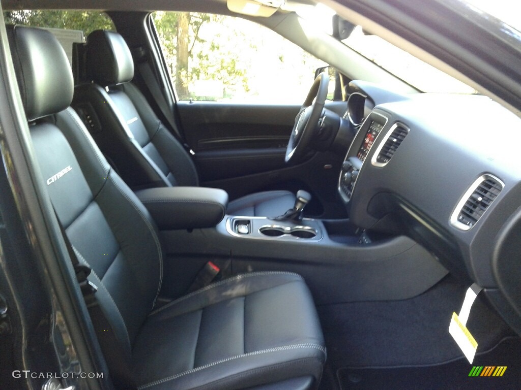 Black Interior 2018 Dodge Durango Citadel AWD Photo #123481879