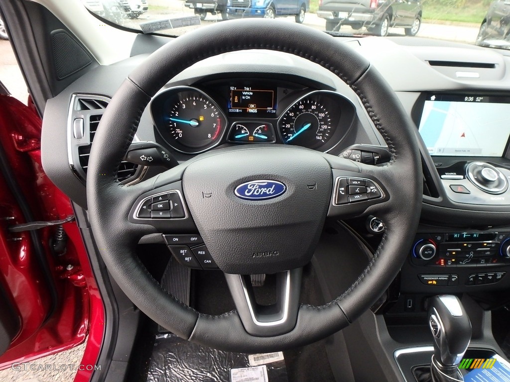 2018 Escape Titanium 4WD - Ruby Red / Charcoal Black photo #17