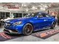 Brilliant Blue Metallic - C 63 AMG S Coupe Photo No. 3