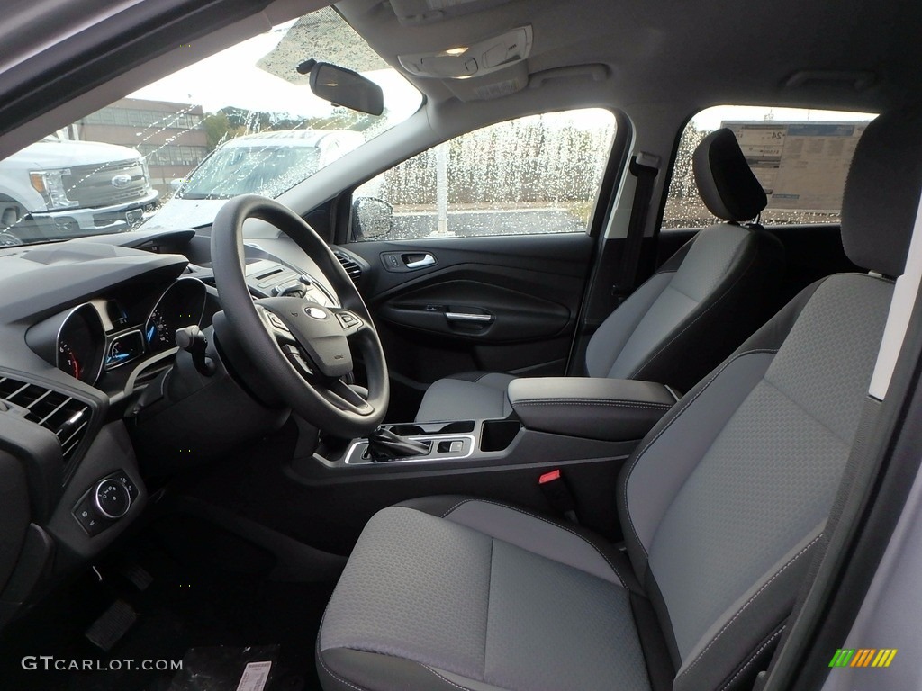 Charcoal Black Interior 2018 Ford Escape SE 4WD Photo #123482878
