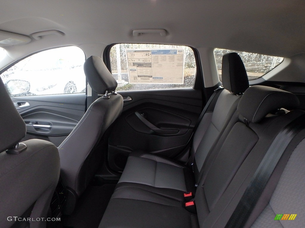 Charcoal Black Interior 2018 Ford Escape SE 4WD Photo #123482896