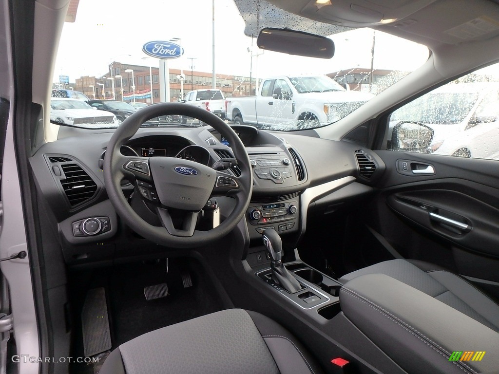 Charcoal Black Interior 2018 Ford Escape SE 4WD Photo #123482912