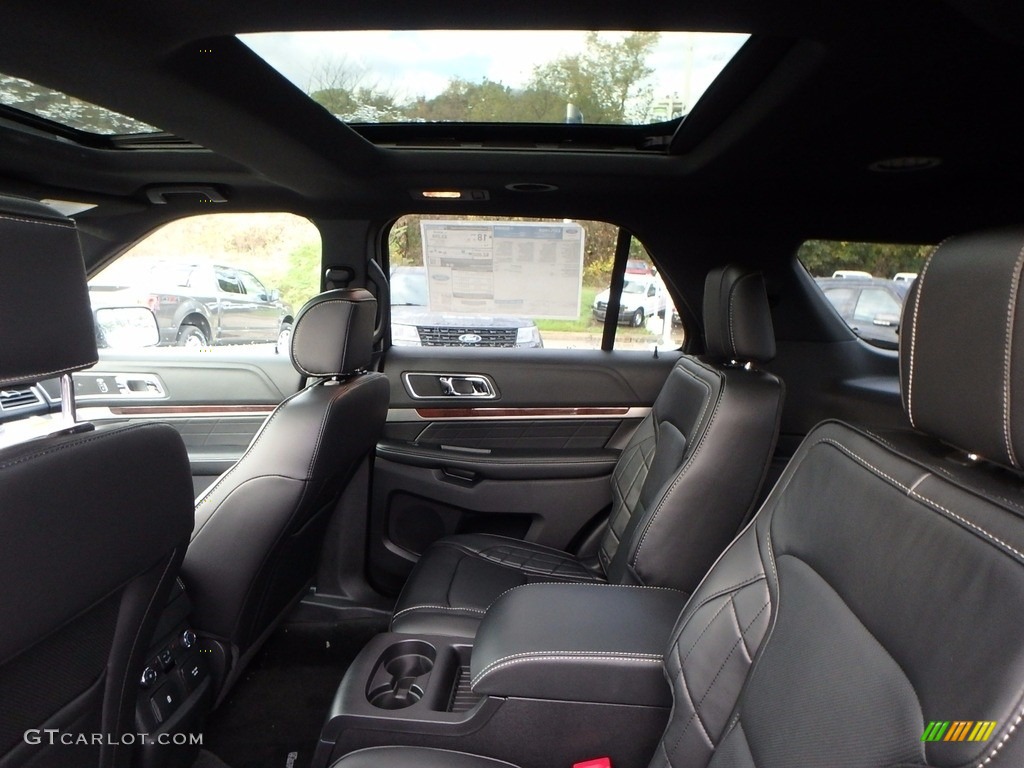 2017 Ford Explorer Platinum 4WD Rear Seat Photos