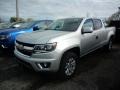 2018 Silver Ice Metallic Chevrolet Colorado LT Crew Cab 4x4  photo #1