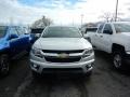 2018 Silver Ice Metallic Chevrolet Colorado LT Crew Cab 4x4  photo #2