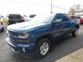 2018 Deep Ocean Blue Metallic Chevrolet Silverado 1500 LT Crew Cab 4x4  photo #7