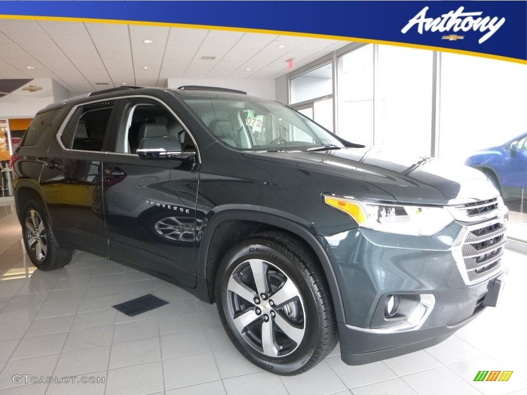 2018 Traverse LT AWD - Graphite Metallic / Jet Black photo #1