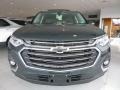 2018 Graphite Metallic Chevrolet Traverse LT AWD  photo #3
