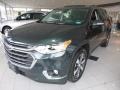 2018 Graphite Metallic Chevrolet Traverse LT AWD  photo #4