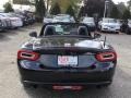 2017 Nero Cinema Jet Black Fiat 124 Spider Classica Roadster  photo #7