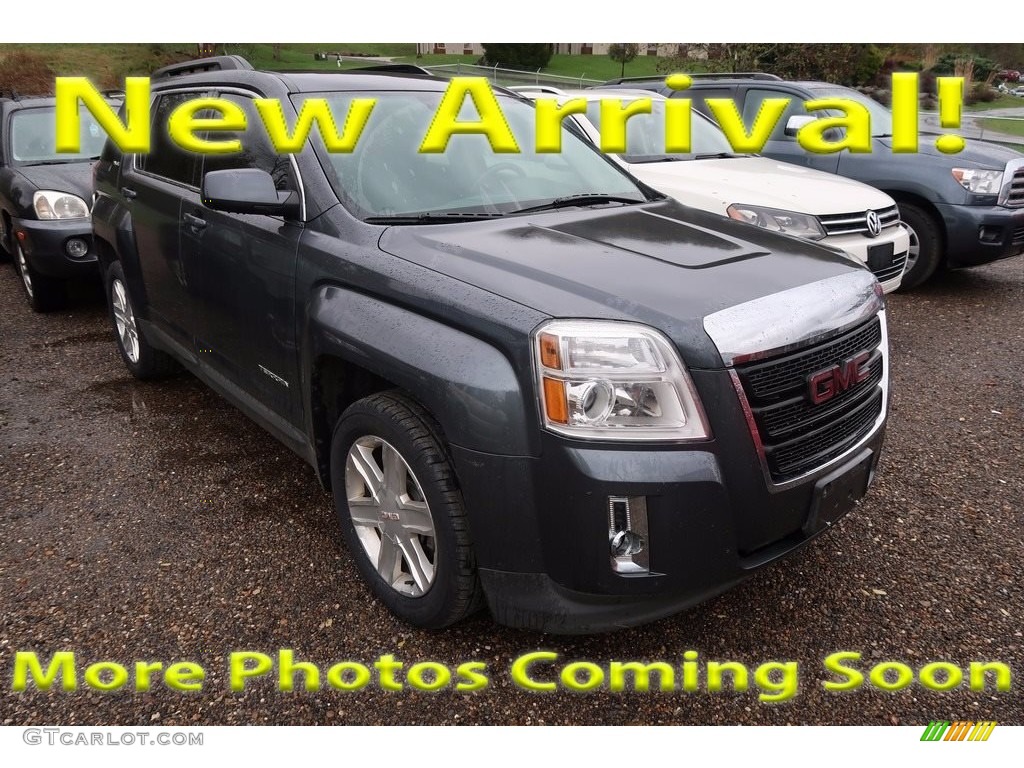 2011 Terrain SLE AWD - Cyber Gray Metallic / Jet Black photo #1