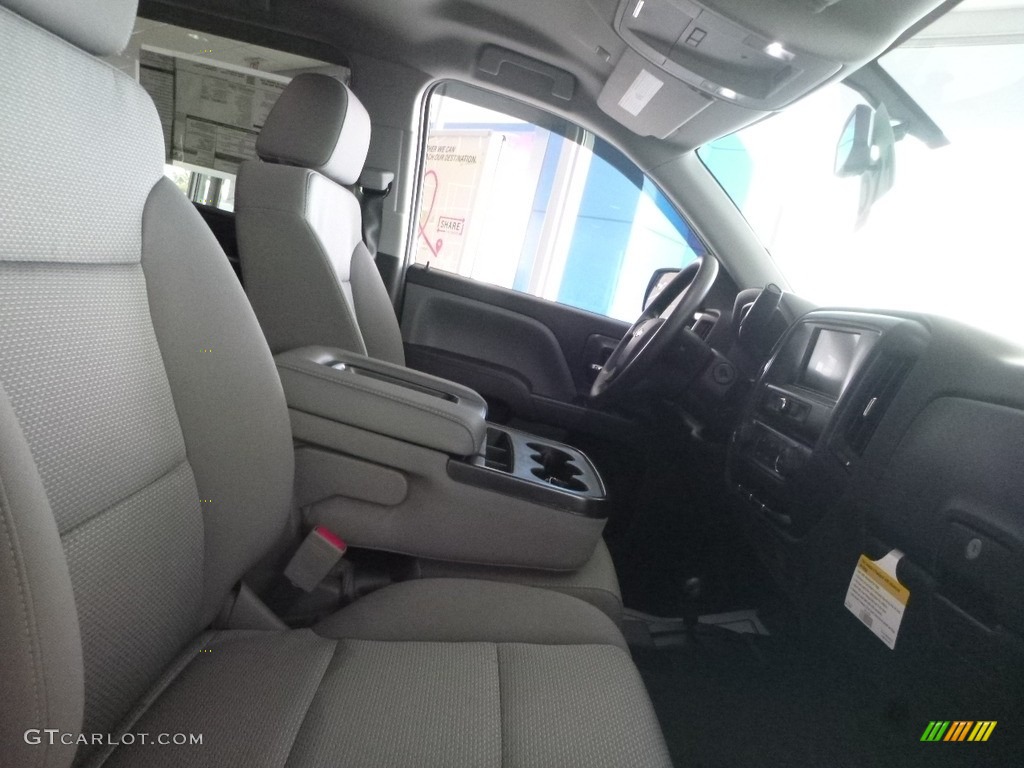 2018 Silverado 1500 Custom Crew Cab 4x4 - Summit White / Dark Ash/Jet Black photo #9