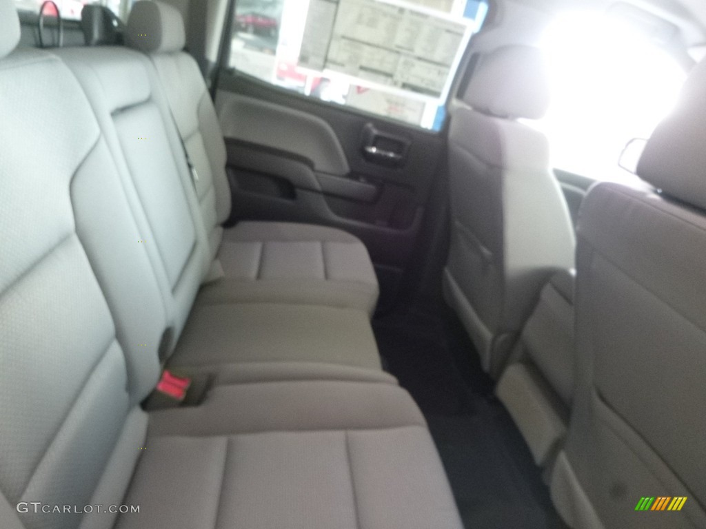 2018 Silverado 1500 Custom Crew Cab 4x4 - Summit White / Dark Ash/Jet Black photo #12