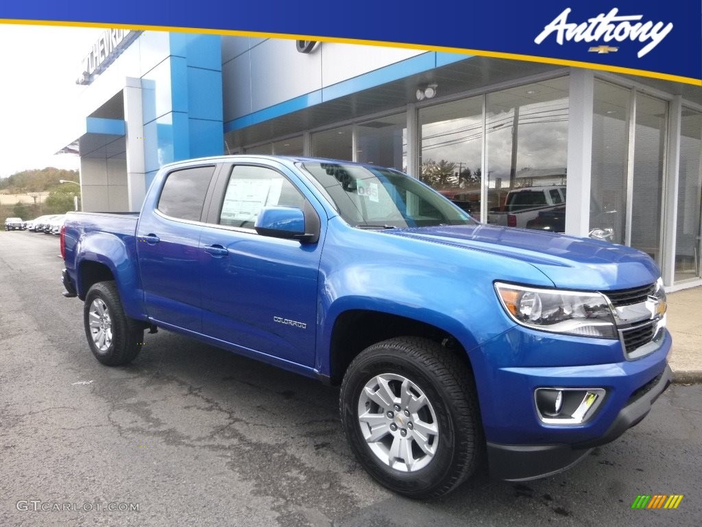 Kinetic Blue Metallic Chevrolet Colorado