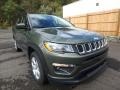 2018 Olive Green Pearl Jeep Compass Latitude 4x4  photo #7