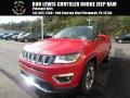 2018 Redline Pearl Jeep Compass Limited 4x4  photo #1