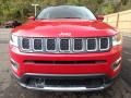 2018 Redline Pearl Jeep Compass Limited 4x4  photo #8