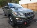 2018 Olive Green Pearl Jeep Compass Trailhawk 4x4  photo #7