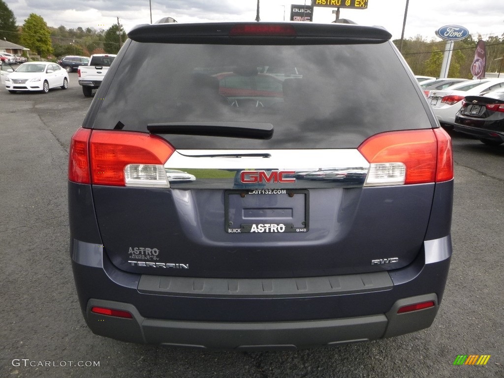 2013 Terrain SLE AWD - Atlantis Blue Metallic / Jet Black photo #5