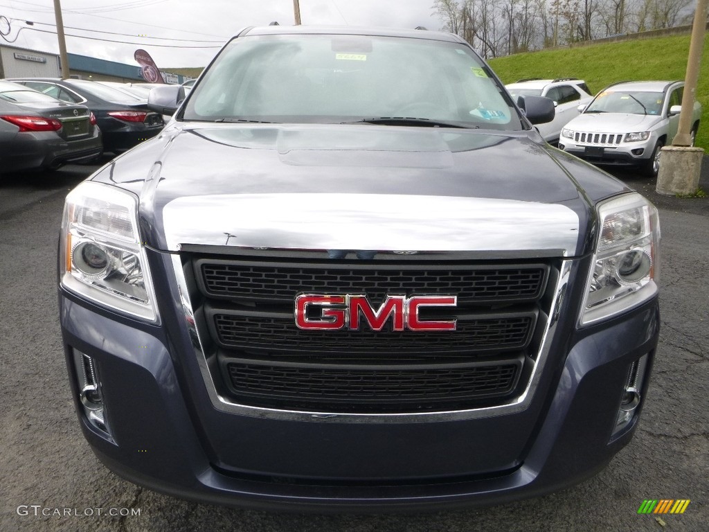 2013 Terrain SLE AWD - Atlantis Blue Metallic / Jet Black photo #9