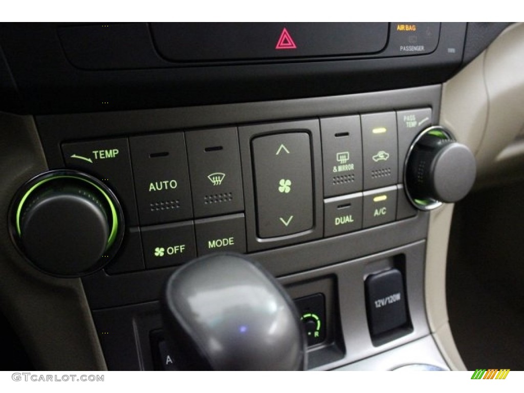 2008 Highlander Sport - Blue Streak Metallic / Sand Beige photo #22