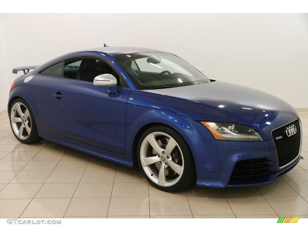 2012 TT RS quattro Coupe - Scuba Blue Metallic / Black photo #1