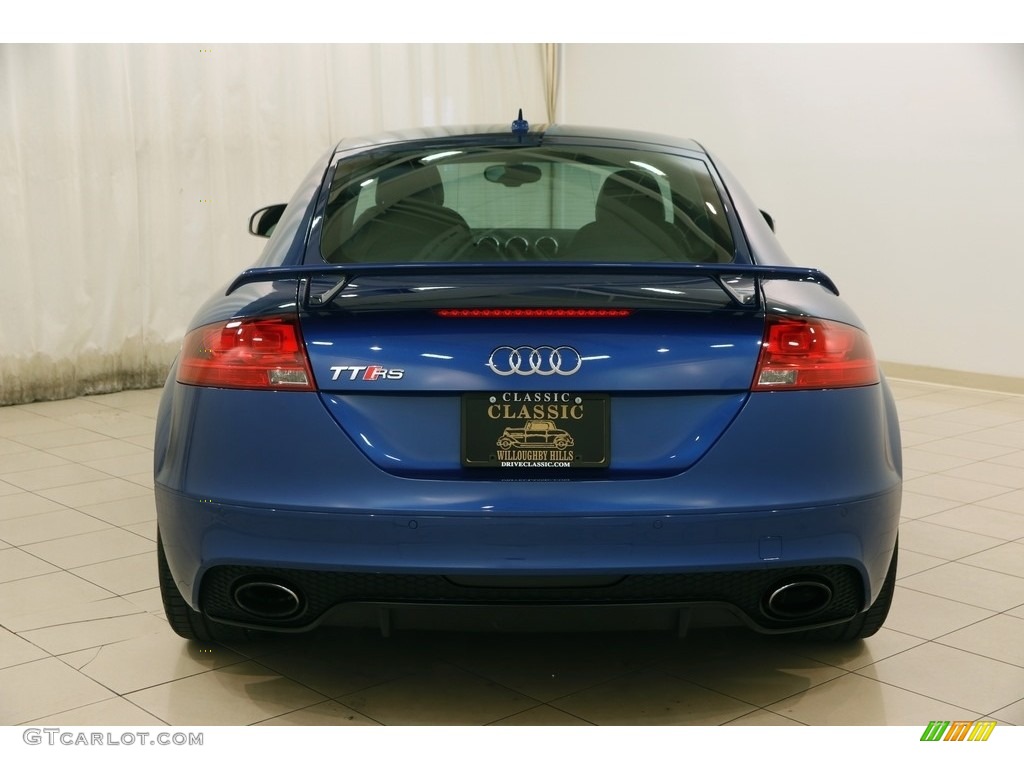 2012 TT RS quattro Coupe - Scuba Blue Metallic / Black photo #23