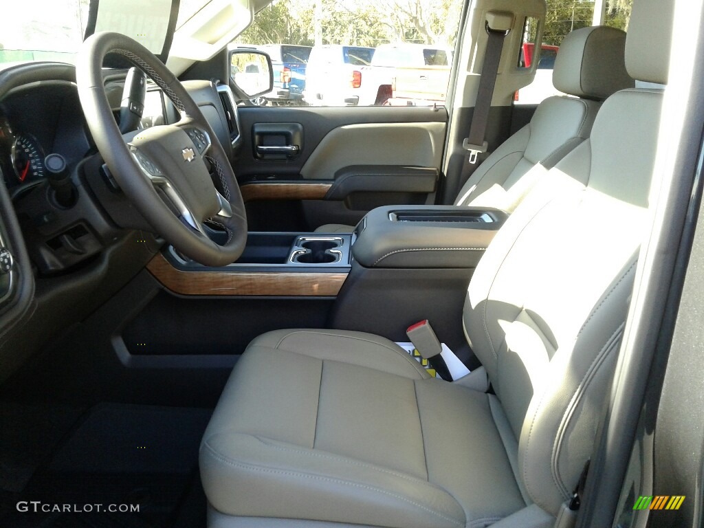 2018 Silverado 1500 LTZ Crew Cab - Graphite Metallic / Cocoa Dune photo #9