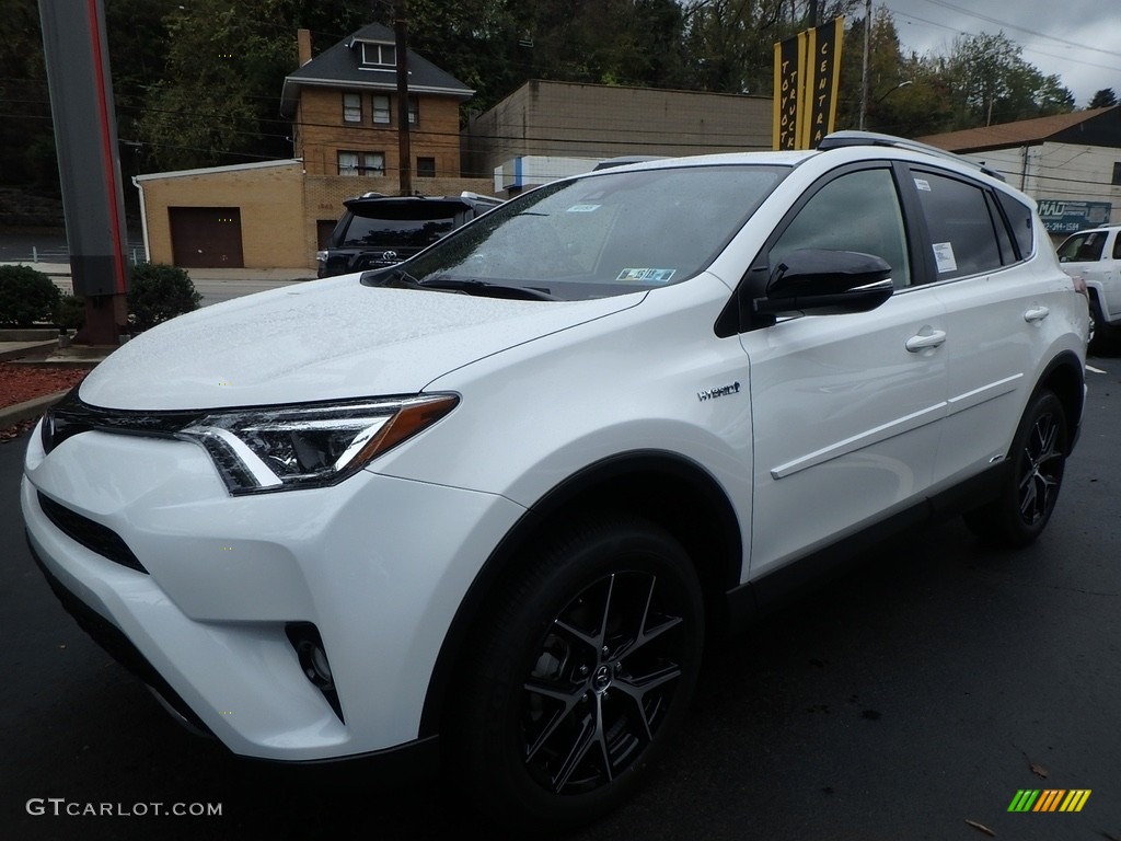 Super White 2018 Toyota RAV4 SE AWD Exterior Photo #123494117