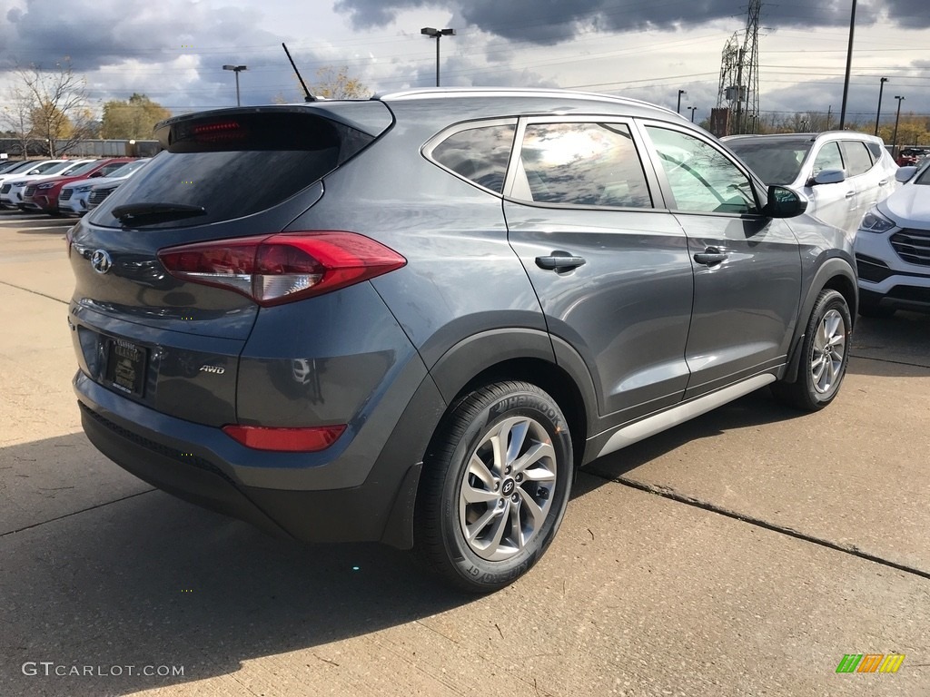 2017 Tucson SE AWD - Coliseum Gray / Black photo #2