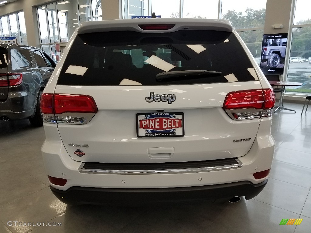 2018 Grand Cherokee Limited 4x4 - Bright White / Black photo #5