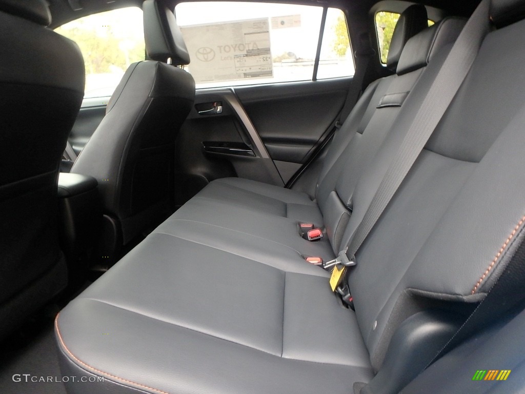 Black Interior 2018 Toyota RAV4 SE AWD Photo #123495284