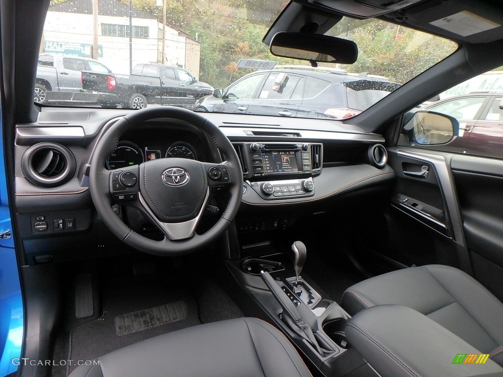 2018 RAV4 SE AWD - Electric Storm Blue / Black photo #8